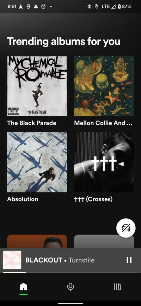 spotify car mode 4