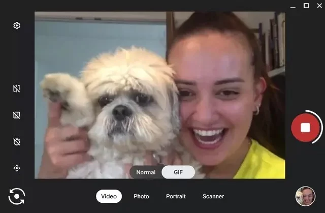 Chrome OS 100 GIF maker ss