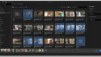 Premiere Pro Import Mode