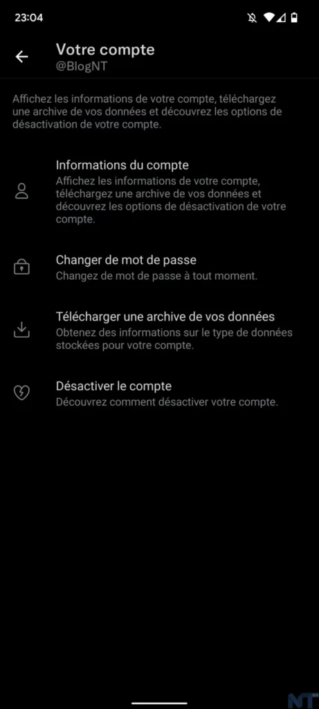 Comment supprimer ou désactiver votre compte Twitter ? 49 Screenshot 20220425 230419 resultat