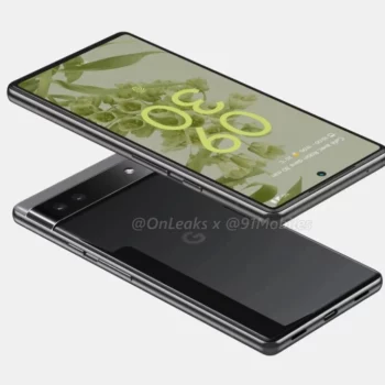 The yet unannounced Pixel 6a bea