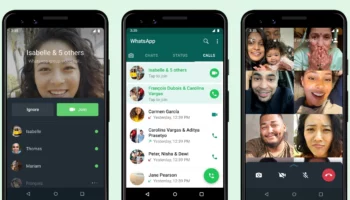 WhatsApp est mis a jour les appe