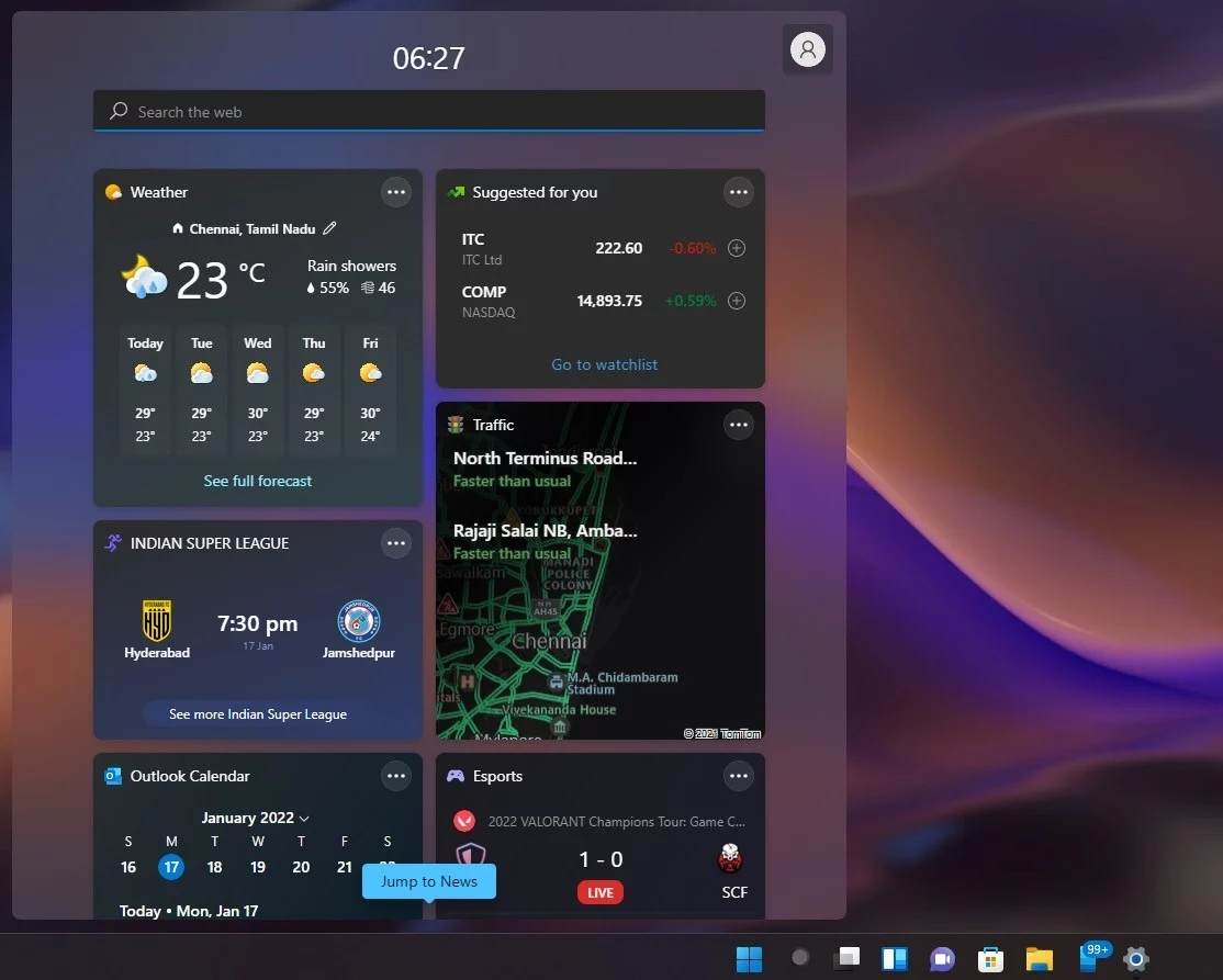 Windows 11 third party widgets 1