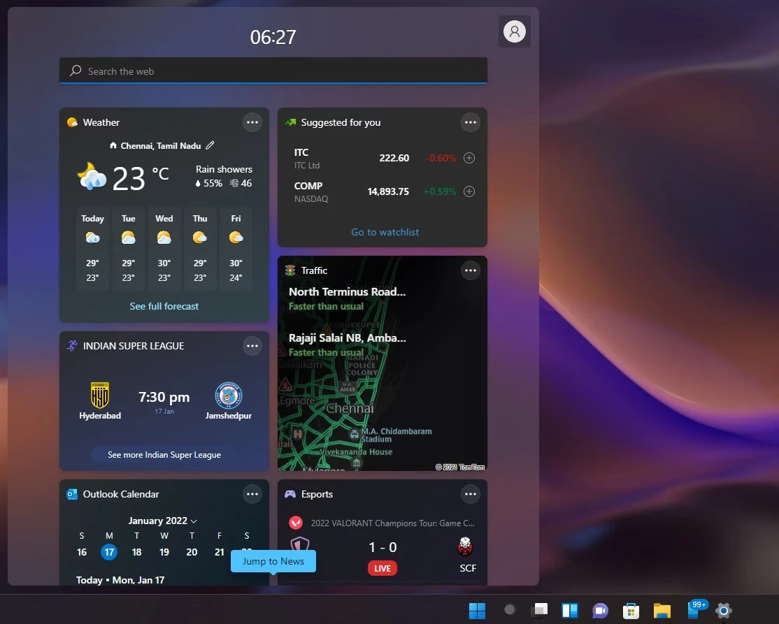 Windows 11 third party widgets