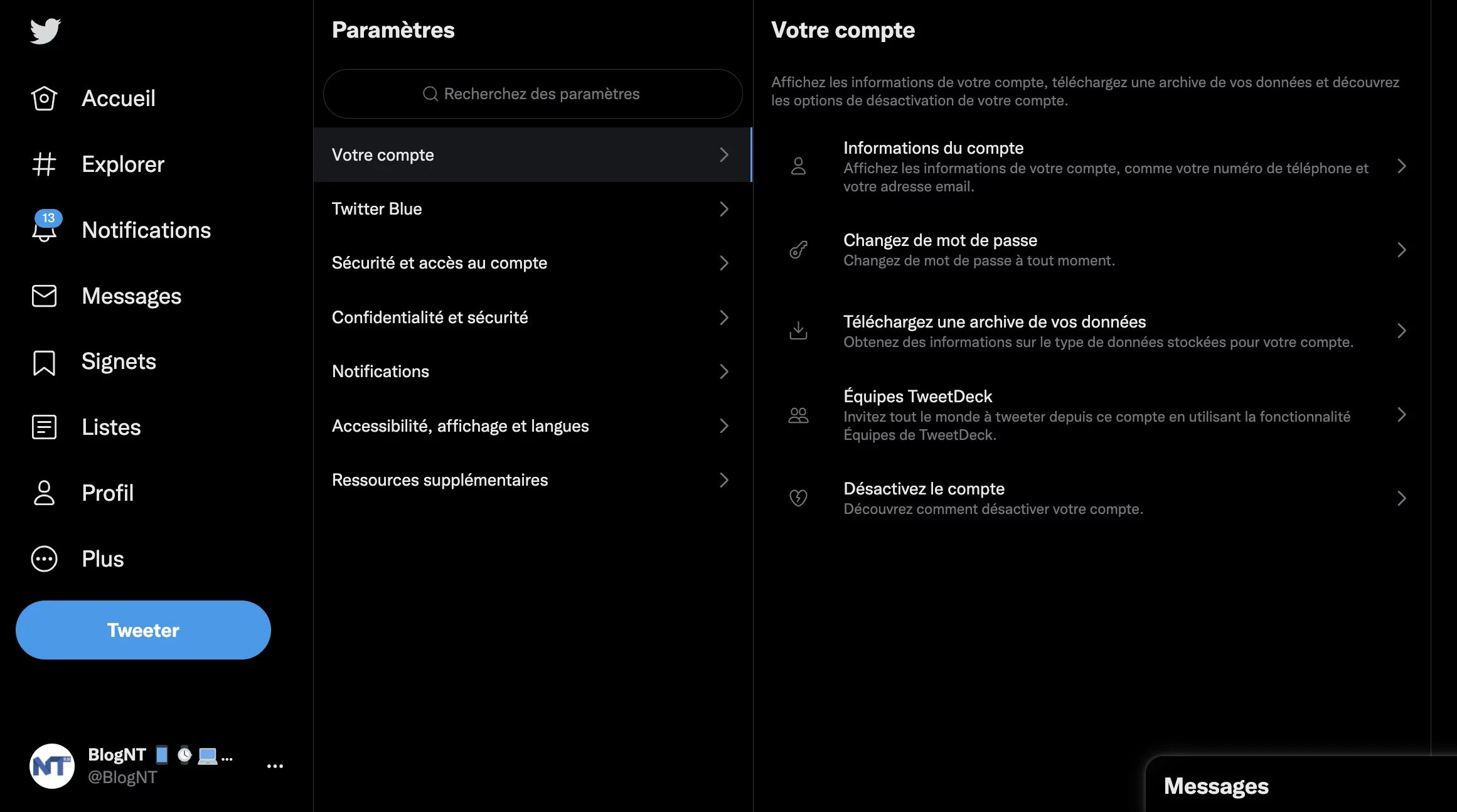 comment supprimer desactiver votre compte twitter 1