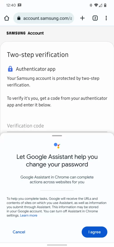 Google Assistant va permettra de modifier les mots de passe volés 36 Assistant password auto change 2