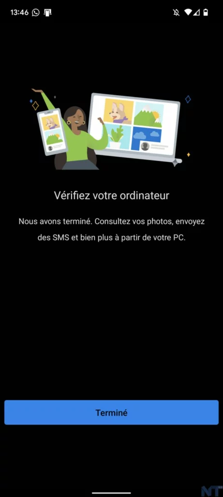 Comment relier un smartphone Android à un PC Windows 11 avec Microsoft Connexion Mobile ? 55 Lien avec Windows 2