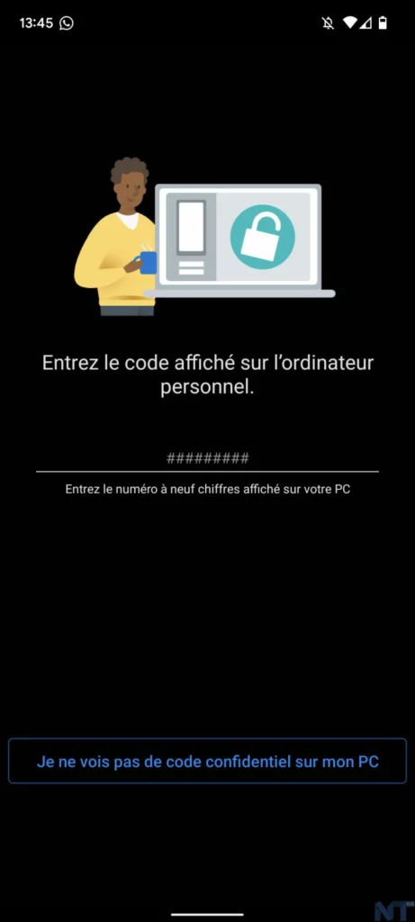 Comment relier un smartphone Android à un PC Windows 11 avec Microsoft Connexion Mobile ? 59 Lien avec Windows 6