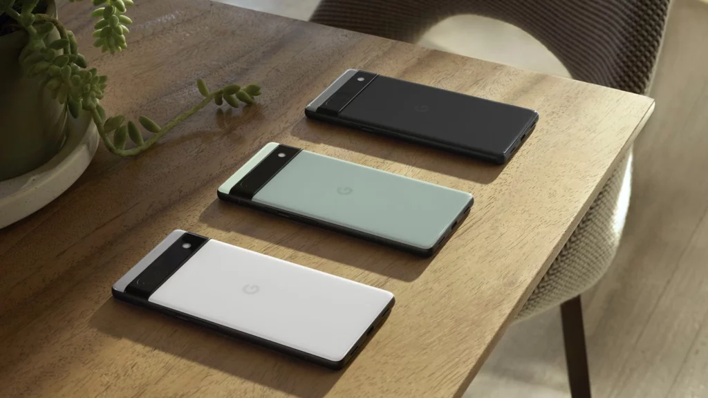 Pixel 6a colors