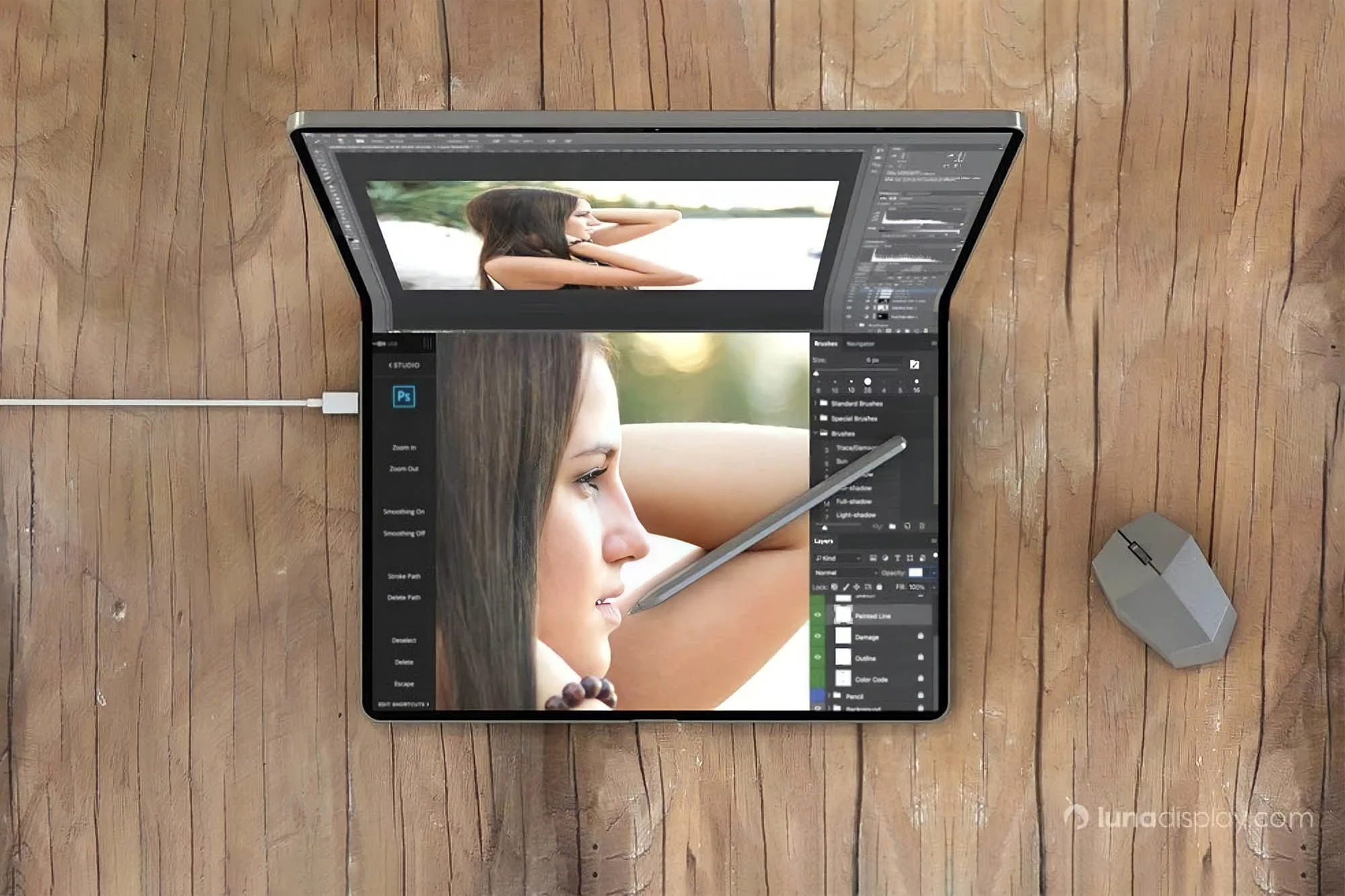 apple foldable macbook concept i