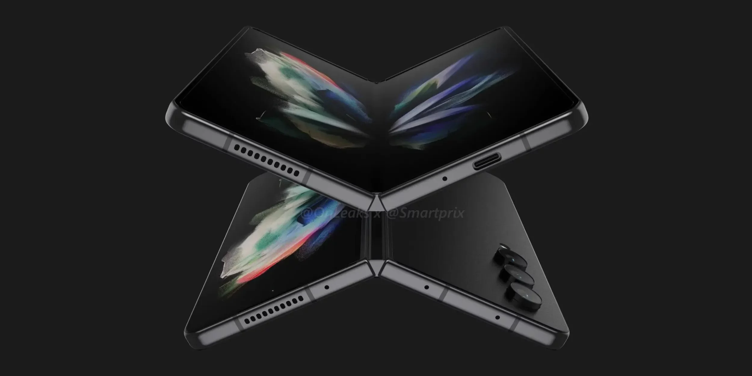 La photo de l'étui de protection du Galaxy Z Fold 4 confirme les modifications 49 galaxy z fold 4 onleaks 4 1