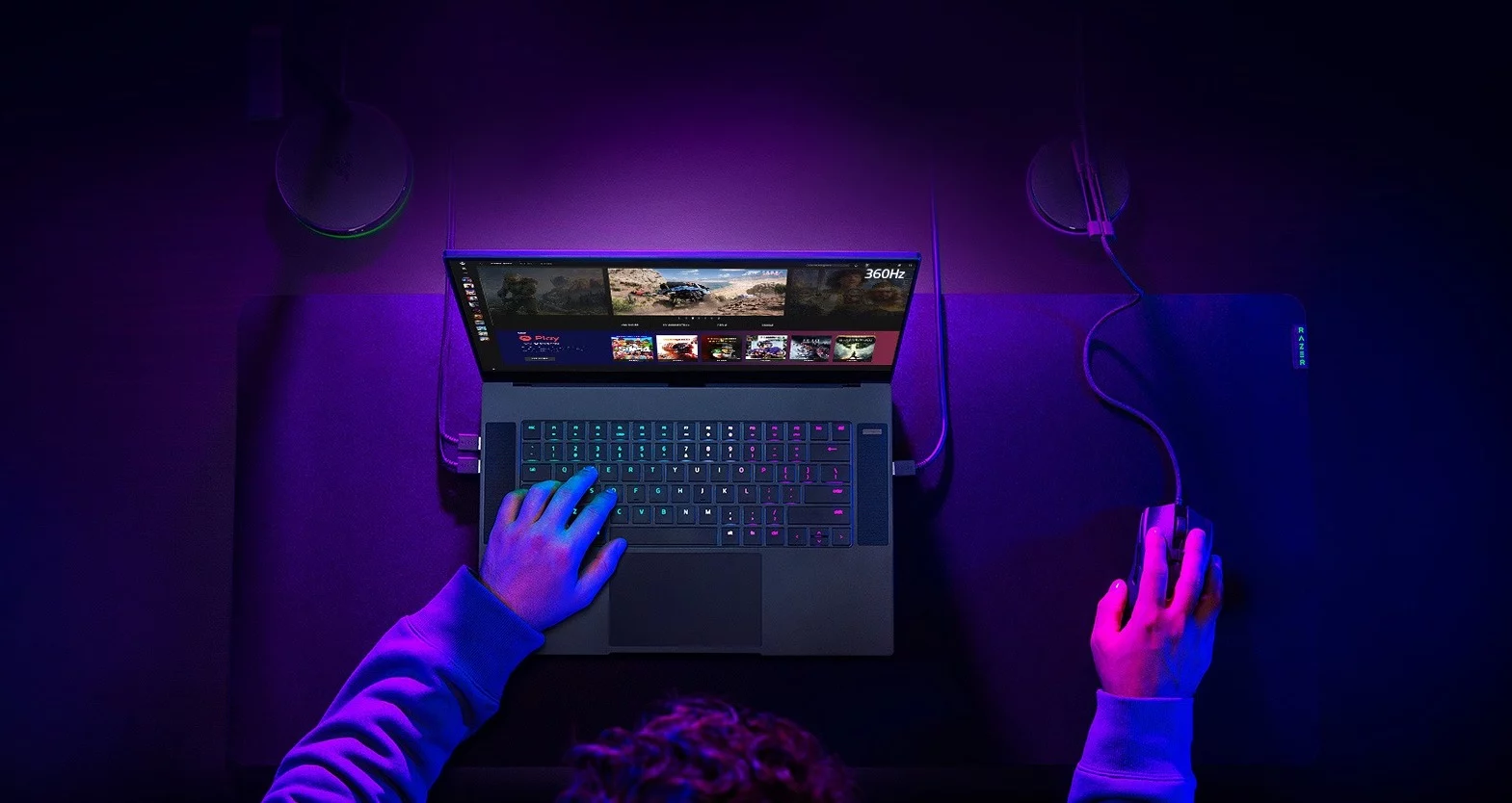 razer blade 15 fhd carousel desk