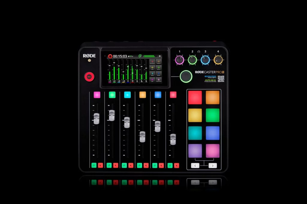 La RODECaster Pro II est la nouvelle arme secrète des streamers et des podcasters 57 rode rodecaster pro II on black