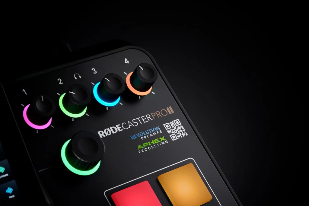 La RODECaster Pro II est la nouvelle arme secrète des streamers et des podcasters 59 rode rodecaster pro II on black3