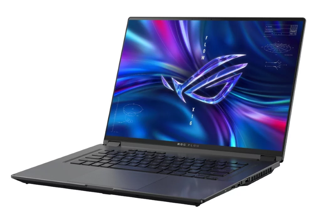 Le ROG Flow X16 de ASUS est un ordinateur portable 2-en-1 grand et puissant pour les jeux 43 rog flow z16 02