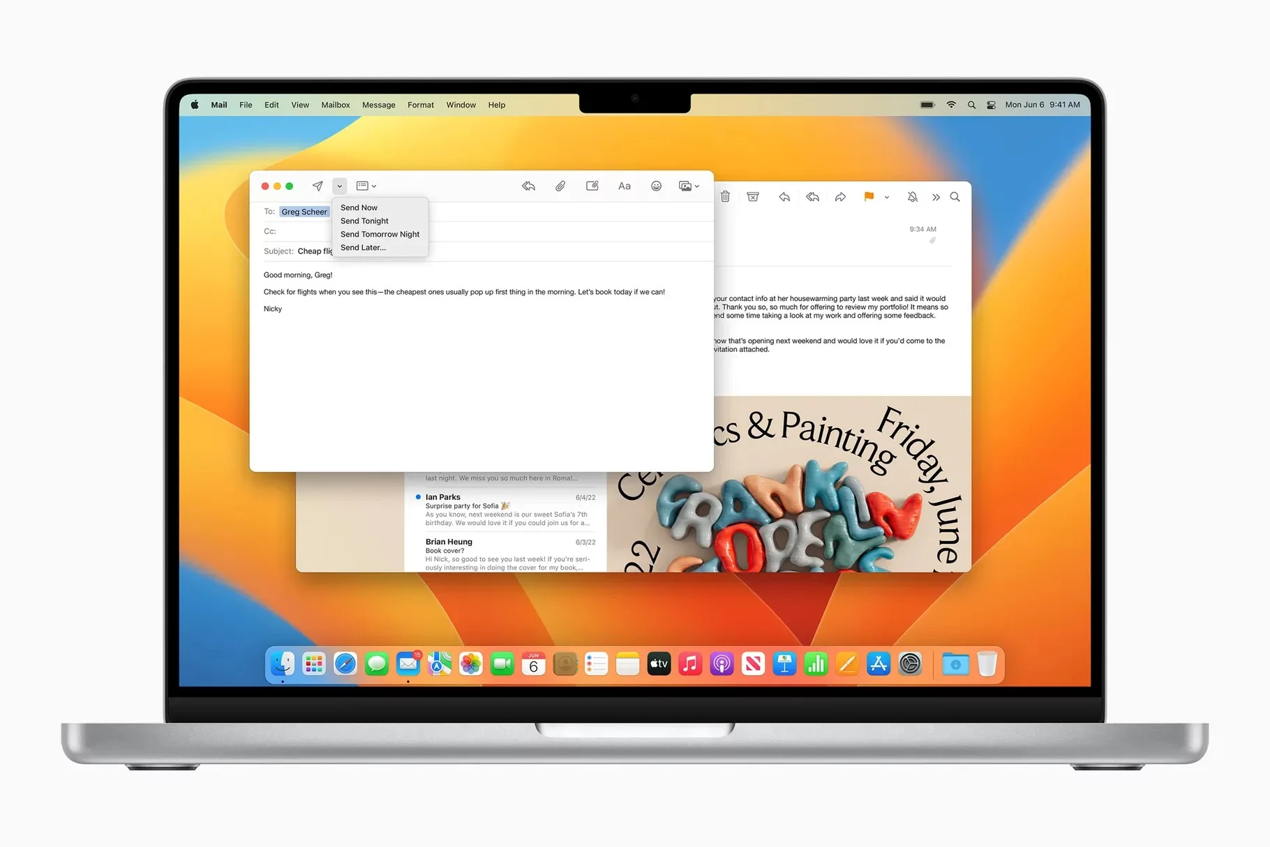 Apple WWDC22 macOS Ventura Mail
