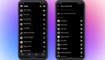 Facebook Messenger Call Tab