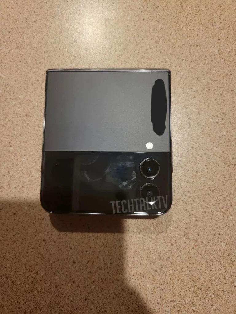 Des images réelles du Galaxy Z Flip 4 montrent un pli moins visible 47 galaxy z flip 4 real life3