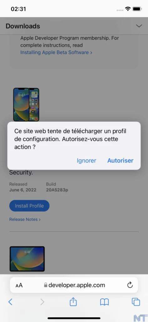 Comment télécharger la version bêta pour développeurs d'iOS 16 ? 53 iOS 16 5 1