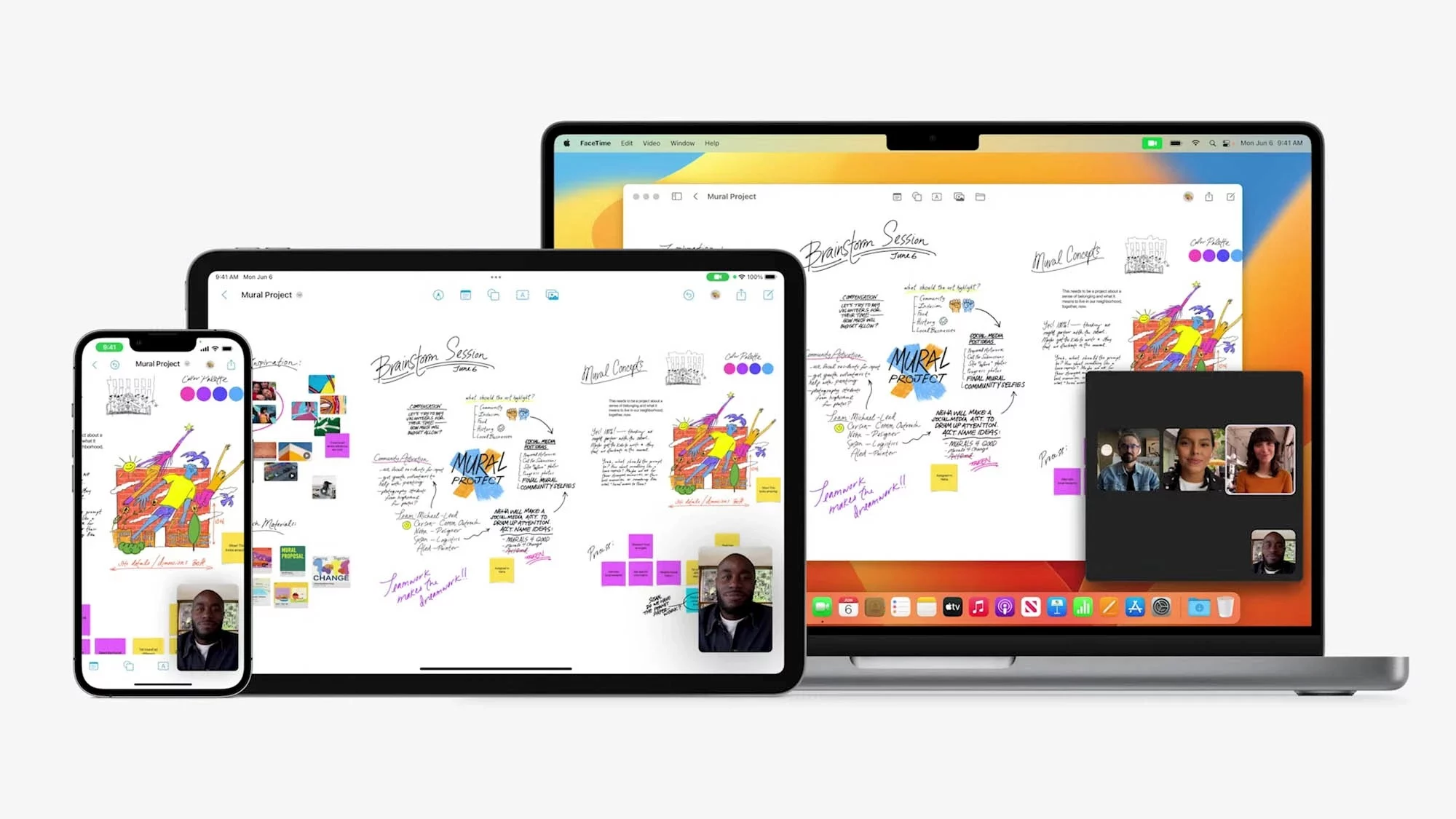 live collaboration ipad os colla