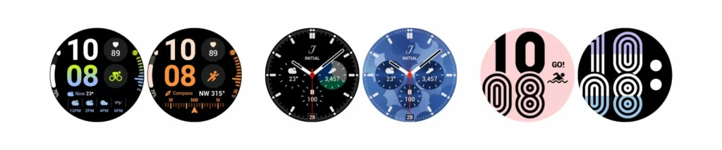 One UI 4.5 arrive sur la Galaxy Watch 4 pour rendre la saisie moins pénible 57 005 One UI Watch 1440x300 1