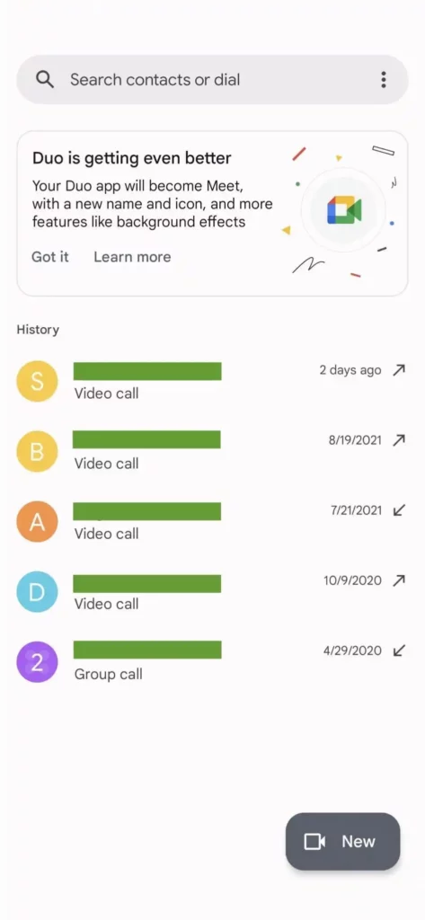 Google commence le plan pour transformer Duo et Meet en une seule application vidéo 51 Google Duo Meet merger 2