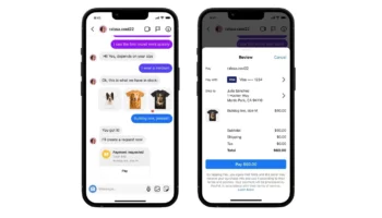 Instagram chat product payment s