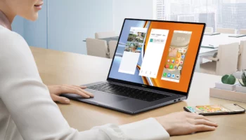 MKT MateBook Series Creative Lifestyle Shot HQ MKT MateBook 16s Grey Creative Shot Huawei Share Monitor JPG CN 20220420