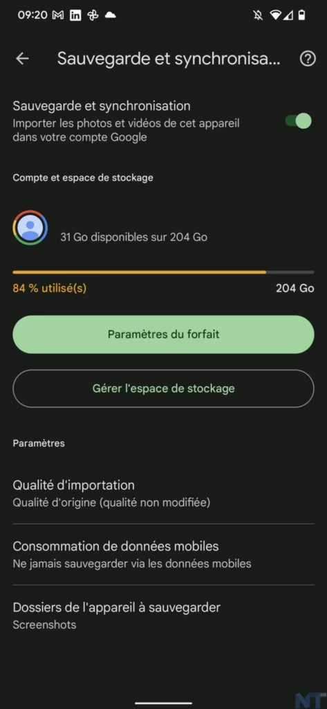 Comment sauvegarder facilement les données de votre smartphone Android ? 44 Screenshot 20220705 092003 resultat