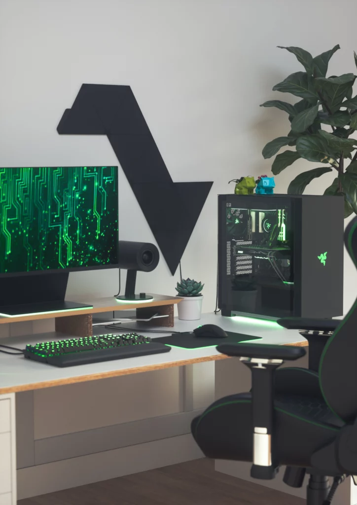 Nanoleaf lance une édition limitée d'un jeu de triangle Ultra Black 53 Shapes Ultra Black Triangles 9x2
