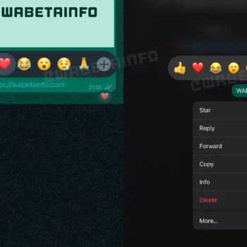 WA NEW MESSAGE REACTION PLUS AND2