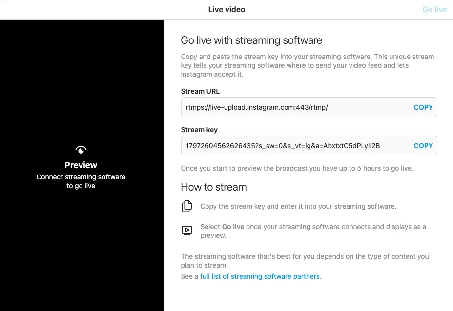 instagram live producers