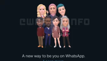 whatsapp beta avatar