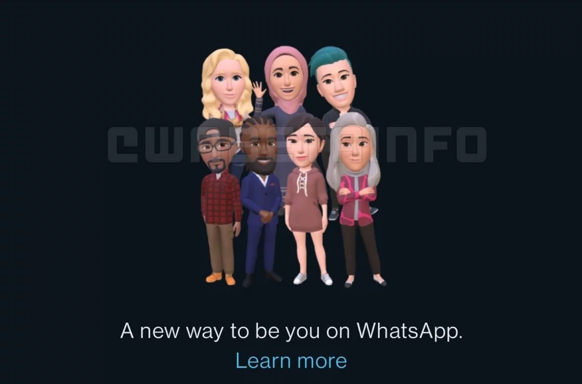 whatsapp beta avatar