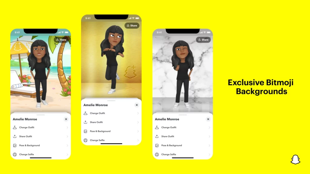 Snapchat+ atteint 1 million d'abonnés et annonce de nouvelles fonctionnalités exclusives 45 CustomBackgrounds