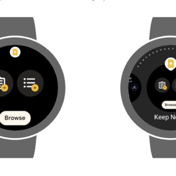 Google Keep Wear OS