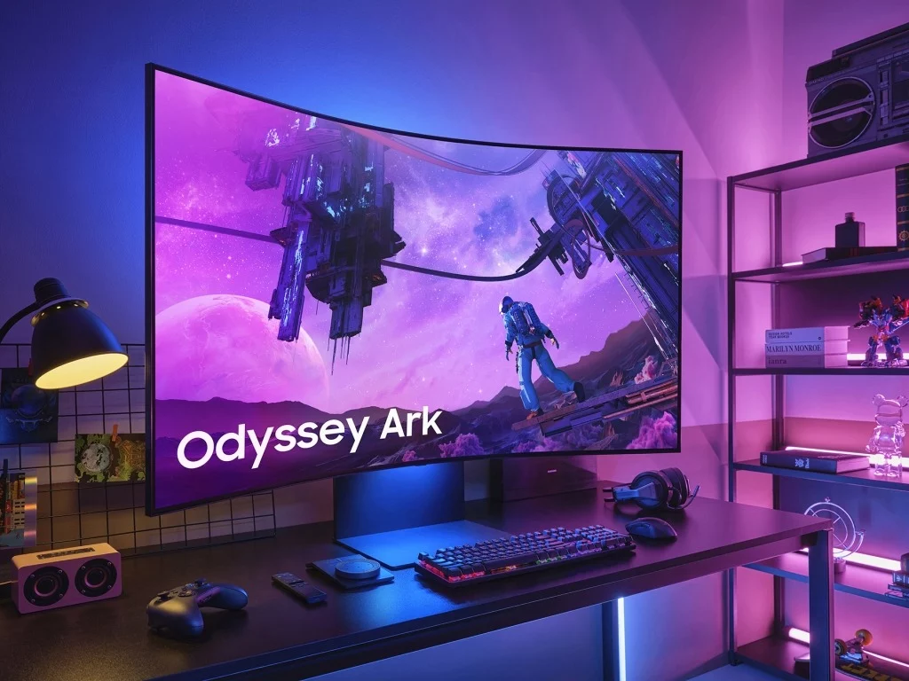Samsung présente le moniteur de jeu incurvé Odyssey Ark