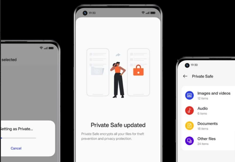 OxygenOS 13 Private Safe 2.0