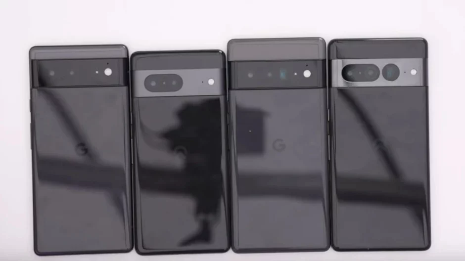 Une vidéo montre des prototypes des Pixel 7 et Pixel 7 Pro comparés aux modèles actuels