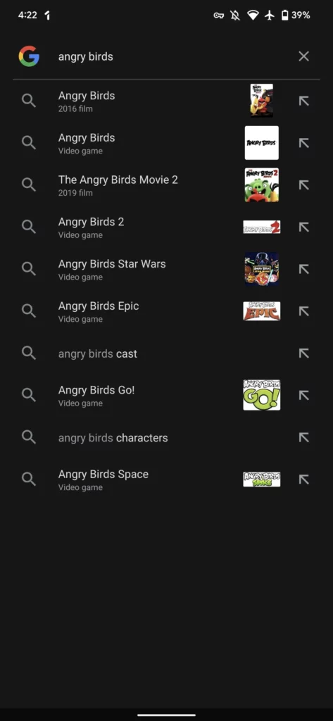 Android 13 apportera des modifications à la boîte de recherche du Pixel Launcher 54 Pixel Launcher Play Store search