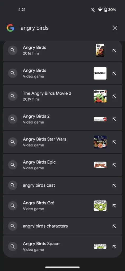 Android 13 apportera des modifications à la boîte de recherche du Pixel Launcher 52 Pixel Launcher Play Store search3