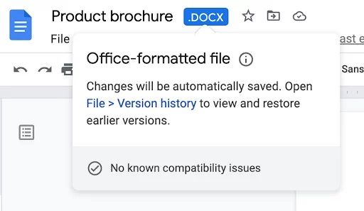 Les fichiers Microsoft Office seront plus faciles à manipuler pour les utilisateurs de Google 40 office imp 2