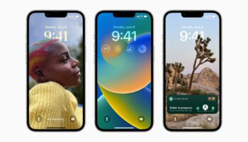 Apple WWDC22 iOS16 3up hero 2206