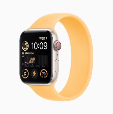 Apple Watch SE aluminum starligh