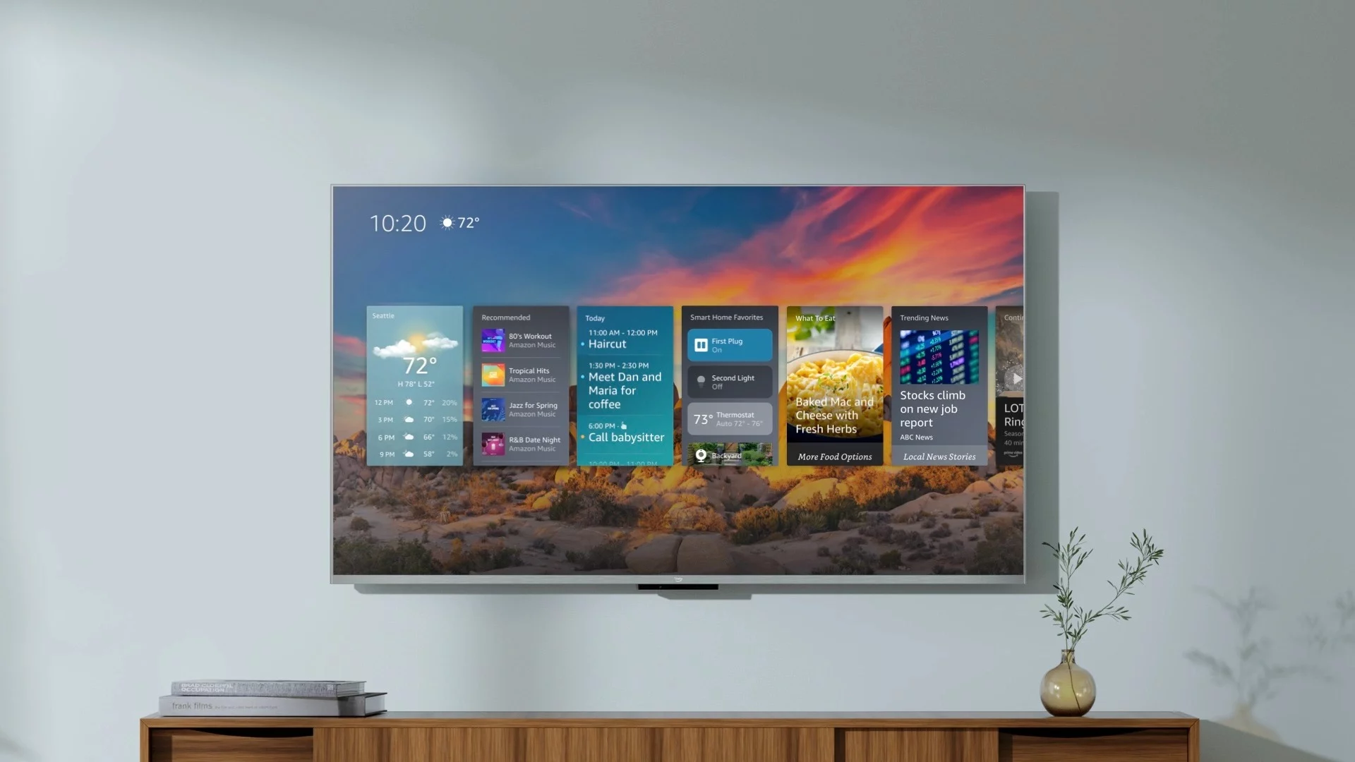 La nouvelle Fire TV Omni QLED d’Amazon affiche des œuvres d’art et détecte votre présence
