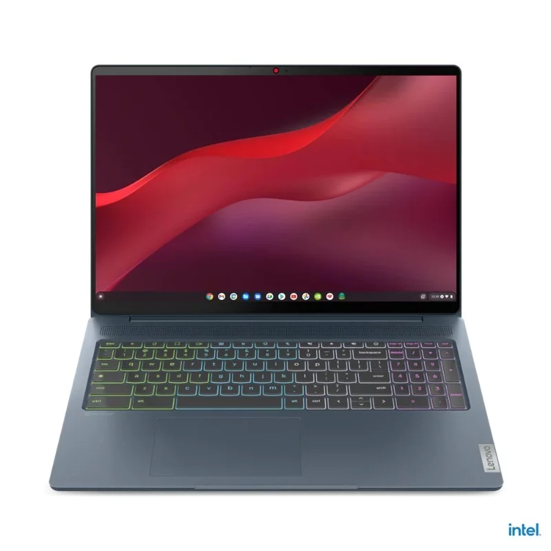Voici le Lenovo IdeaPad Gaming Chromebook avec son écran 120 Hz et son clavier rétro-éclairé RGB 61 IP 5 Chrome 16IAU7 Gaming CT2 04 jpeg