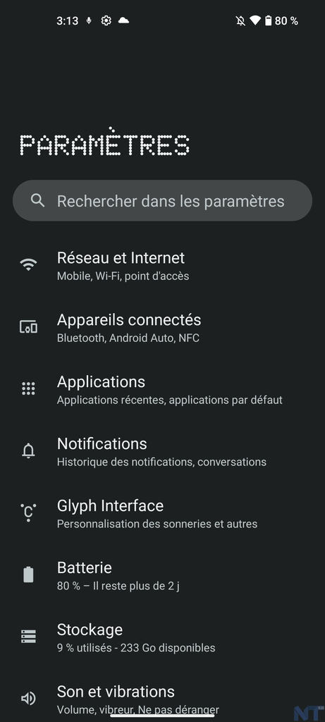 Test du Nothing Phone (1) : le milieu de gamme à tout faire 34 Nothing Phone 1 S 1 1