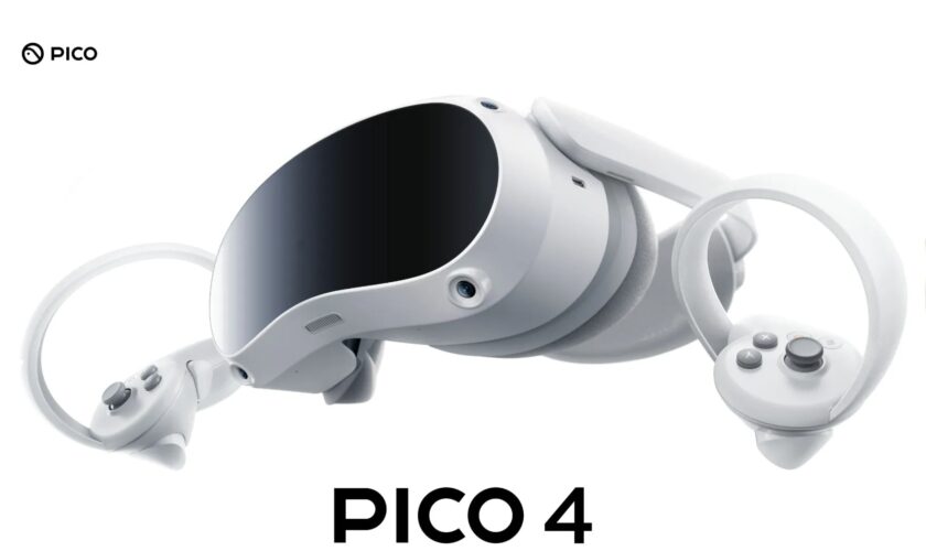 Le casque VR Pico 4 est là pour affronter le Meta Quest 2 82 Pico 4 VR headset floats on a se