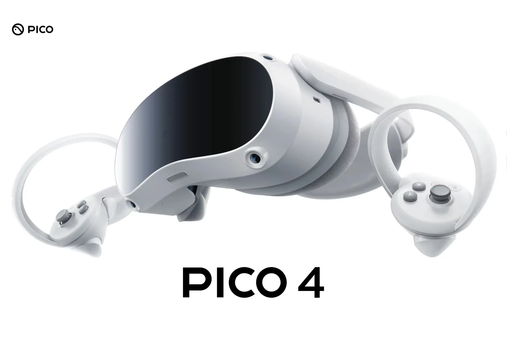 Pico 4 VR headset floats on a se jpeg