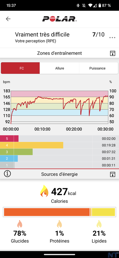 Test de la Polar Pacer Pro : la meilleure smartwatch pour les coureurs soucieux de leurs performances 30 Polar Pacer Pro S 4